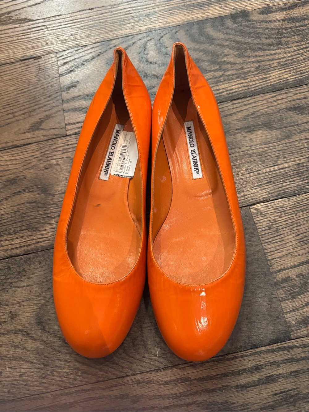 Orange Manolo Flat